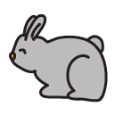 rabbit Doodle Icons