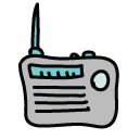 radio Doodle Icon