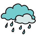 rain Doodle Icon
