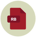 rb Flat Round Icon