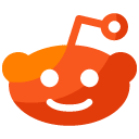 reddit Flat Icon
