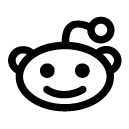 reddit glyph Icon