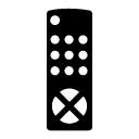 remote control glyph Icon