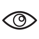 retinal line Icon