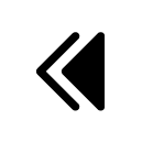 rewind glyph Icon