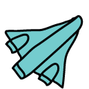 rocket Doodle Icon
