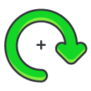 rotate Filled Outline Icon