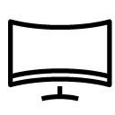 round screen line Icon