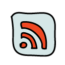 rss feed Doodle Icon