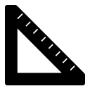 ruler_1 glyph Icon