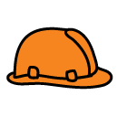 safety helmet Doodle Icon