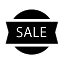 sale glyph Icon