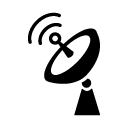 satellite glyph Icon