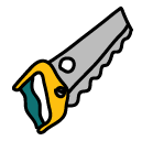 saw Doodle Icon