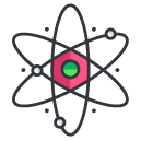science Filled Outline Icon
