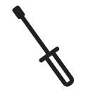 screwdriver line Icon