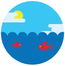 sea flat Icon