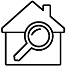 search house line Icon