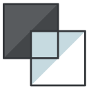 shape front Filled Outline Icon