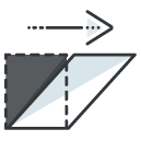 shear Filled Outline Icon