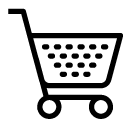 shopping cart line Icon
