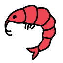 shrimp Doodle Icons