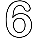 six line Icon