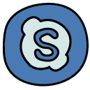 skype Doodle Icon