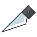 slice Filled Outline Icon