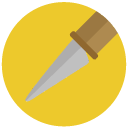 slice Flat Round Icon