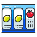 slot machine Filled Outline Icon