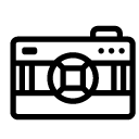 small camera line Icon