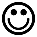 smile glyph Icon copy