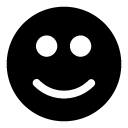 smile glyph Icon