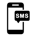 sms phone glyph Icon