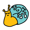 snail Doodle Icons