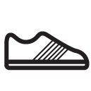 sneakers line Icon