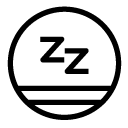 snooze line Icon