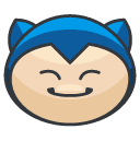 snorlax Filled Outline Icon