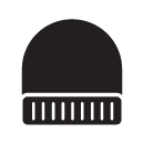snow cap glyph Icon