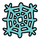snow flake Doodle Icon