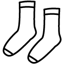 socks line Icon