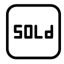 sold line Icon