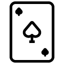 spades line Icon