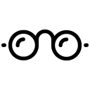 spectacles line Icon