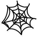 spider web Doodle Icon