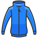 sports jacket Filled Outline Icon