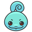 squirtle Filled Outline Icon