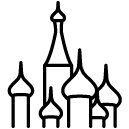st. basil moscow line Icon