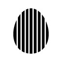straight lines glyph Icon